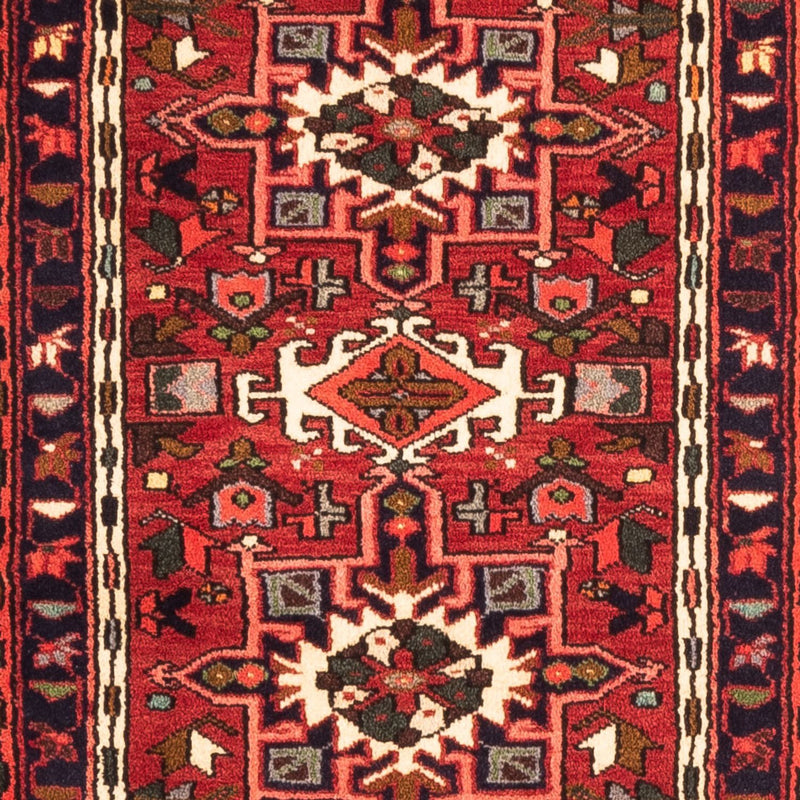 Tapis de couloir Tapis persan - Nomadic - 194 x 68 cm - rouge
