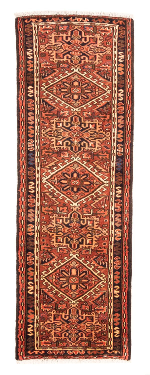 Tapis de couloir Tapis persan - Nomadic - 195 x 64 cm - rouge