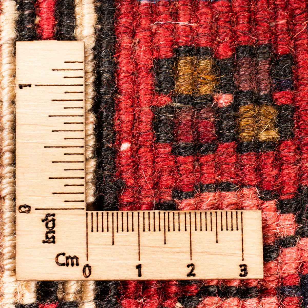 Tapis de couloir Tapis persan - Nomadic - 195 x 64 cm - rouge