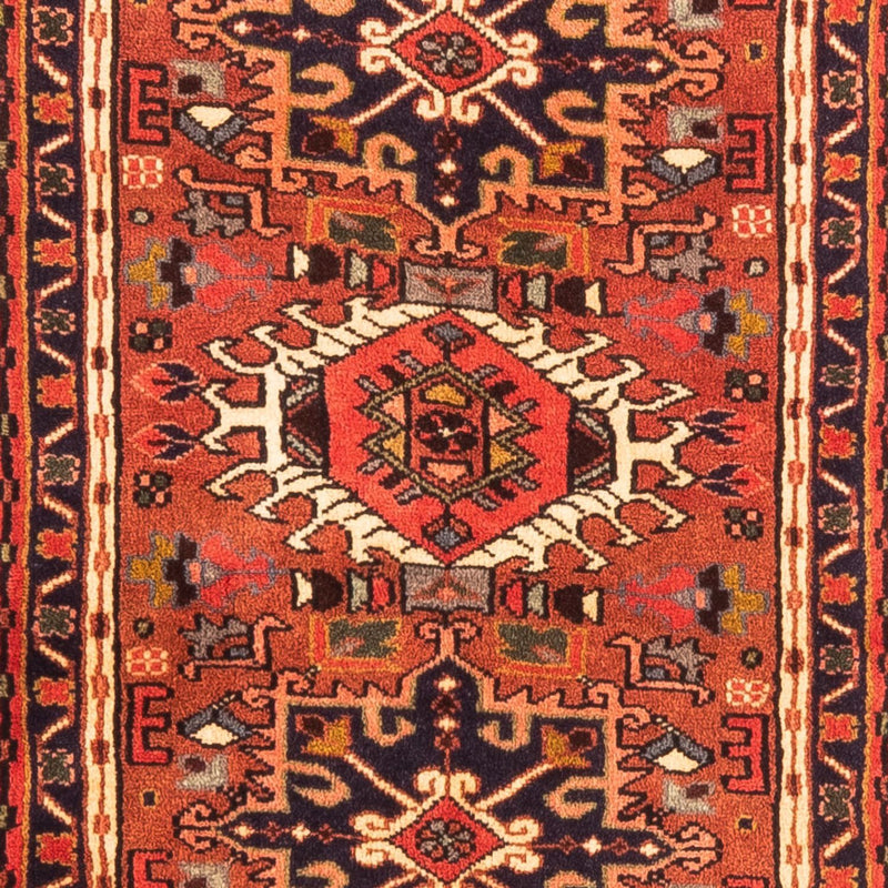 Tapis de couloir Tapis persan - Nomadic - 206 x 67 cm - rouge