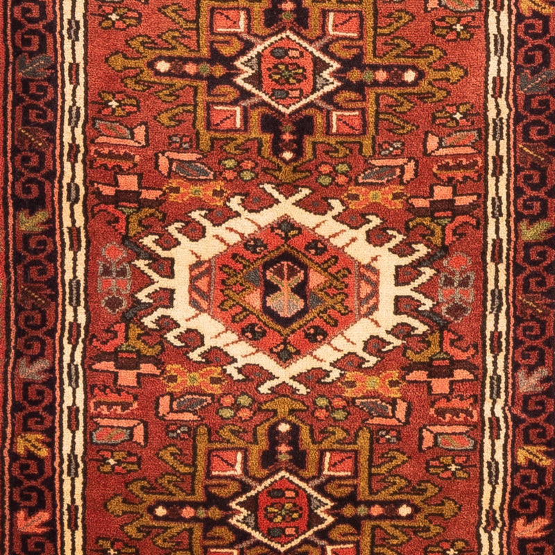 Tapis de couloir Tapis persan - Nomadic - 202 x 71 cm - rouge