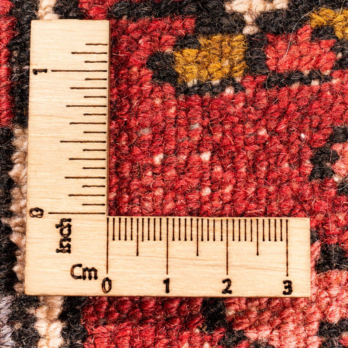 Tapis de couloir Tapis persan - Nomadic - 202 x 71 cm - rouge