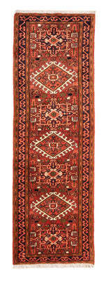 Tapis de couloir Tapis persan - Nomadic - 201 x 68 cm - rouge
