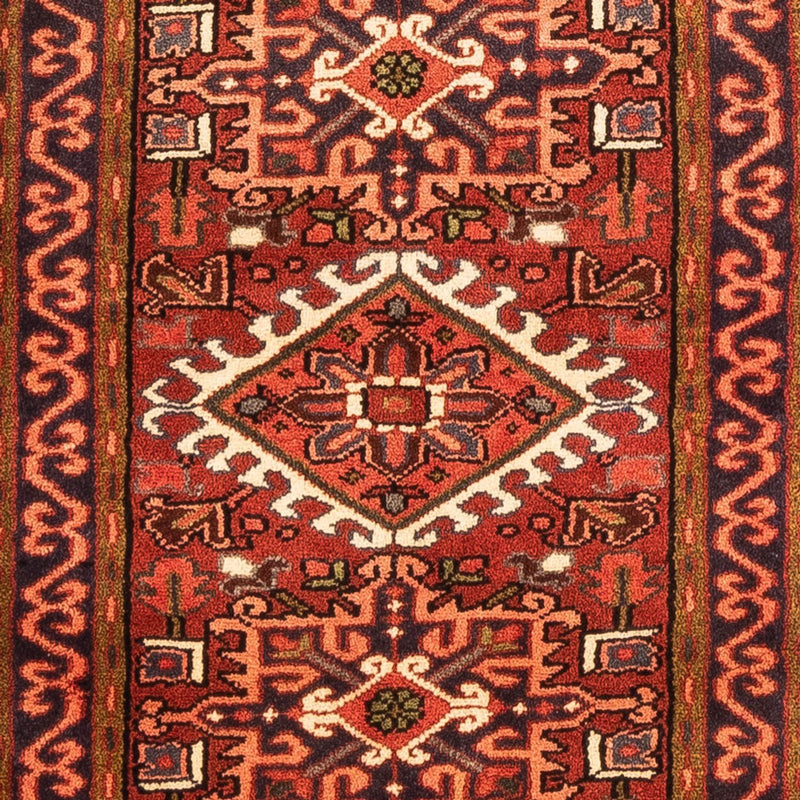 Tapis de couloir Tapis persan - Nomadic - 201 x 68 cm - rouge
