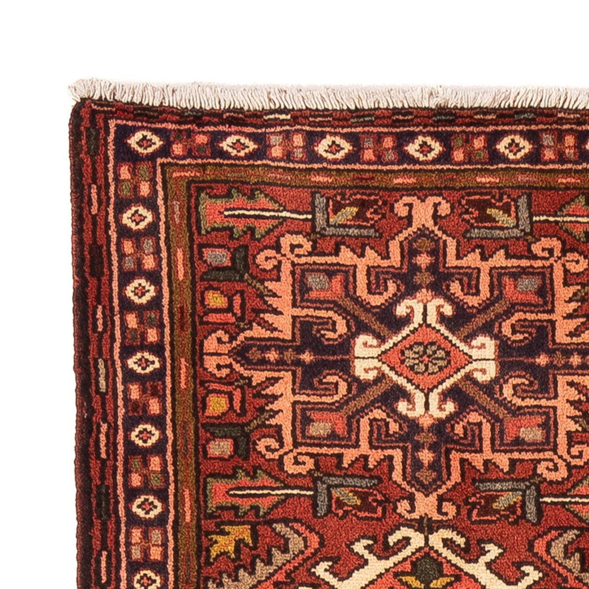 Tapis de couloir Tapis persan - Nomadic - 192 x 65 cm - rouge