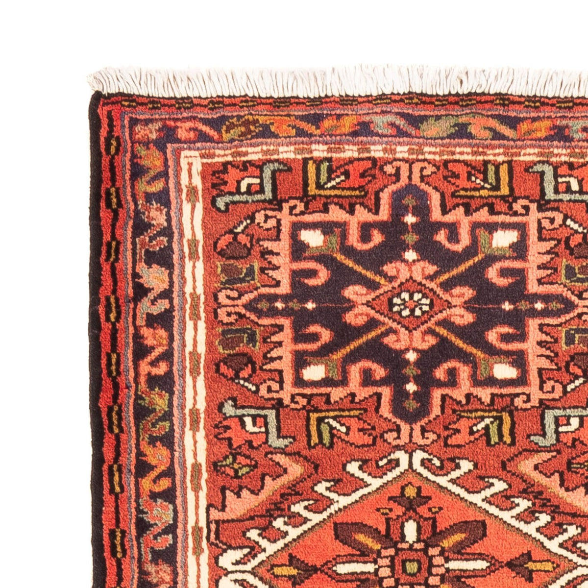 Tapis de couloir Tapis persan - Nomadic - 205 x 70 cm - rouge