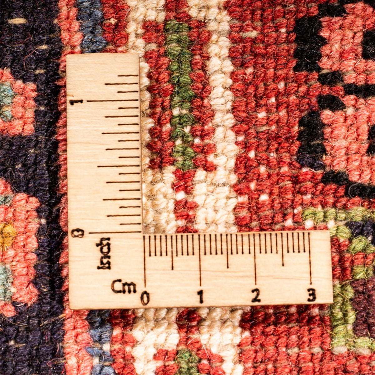 Tapis de couloir Tapis persan - Nomadic - 205 x 70 cm - rouge