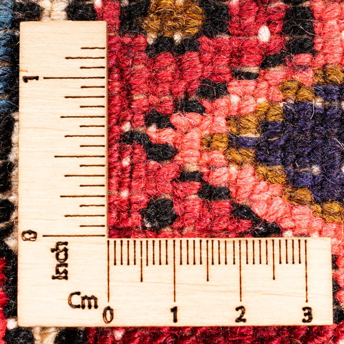 Tapis de couloir Tapis persan - Nomadic - 194 x 67 cm - rouge