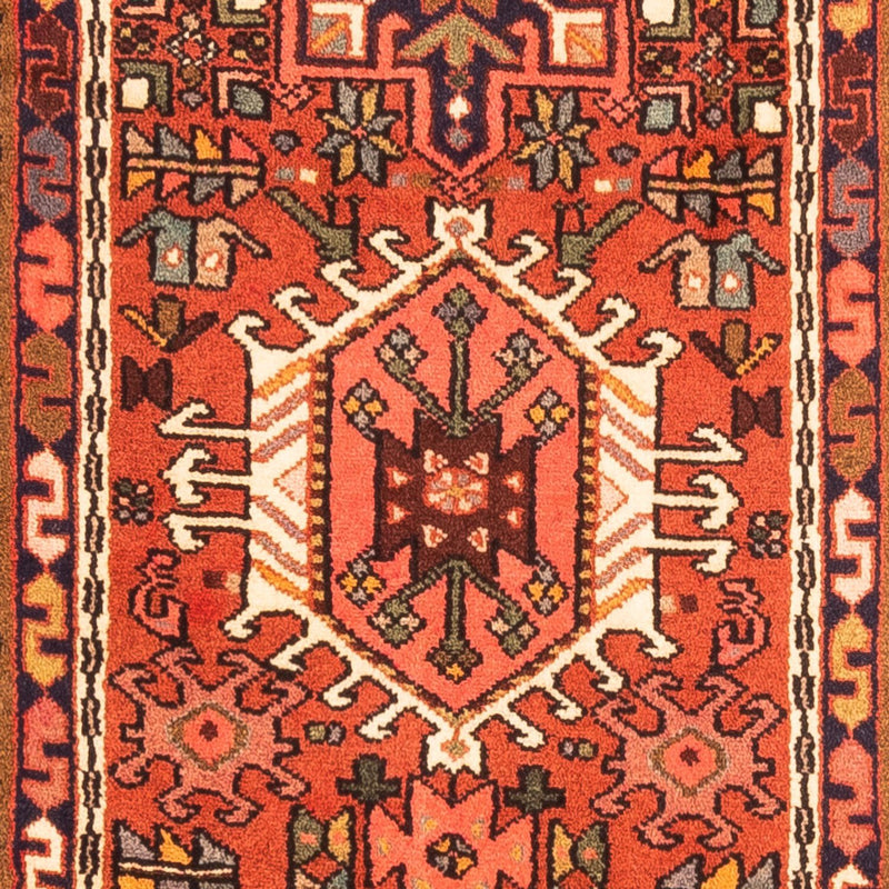 Tapis de couloir Tapis persan - Nomadic - 280 x 68 cm - rouge