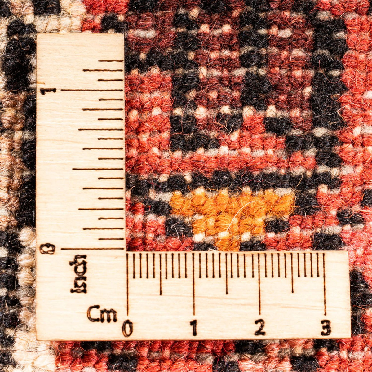 Tapis de couloir Tapis persan - Nomadic - 280 x 68 cm - rouge