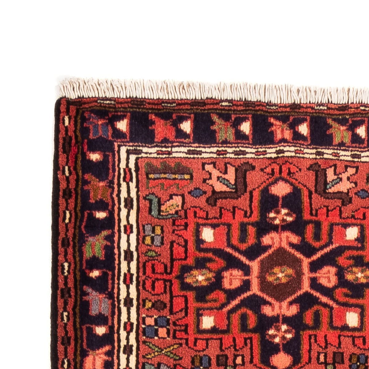Tapis de couloir Tapis persan - Nomadic - 300 x 70 cm - rouge