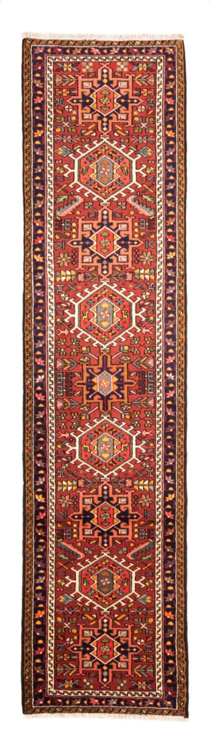 Tapis de couloir Tapis persan - Nomadic - 288 x 70 cm - rouge