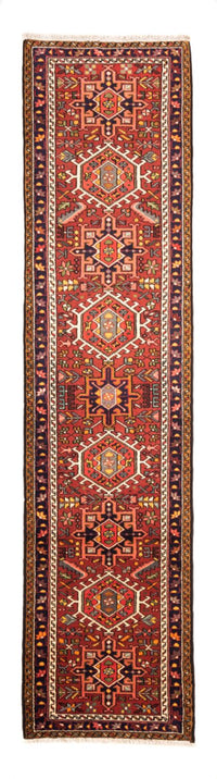 Tapis de couloir Tapis persan - Nomadic - 288 x 70 cm - rouge