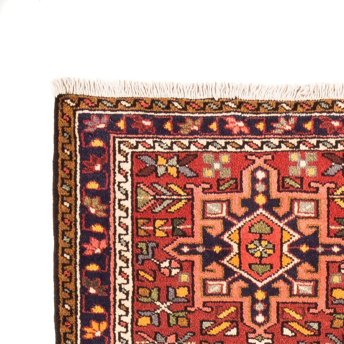 Tapis de couloir Tapis persan - Nomadic - 288 x 70 cm - rouge