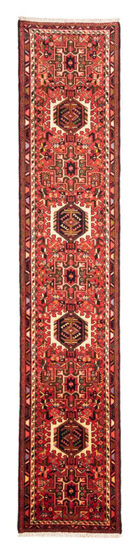 Tapis de couloir Tapis persan - Nomadic - 303 x 67 cm - rouge