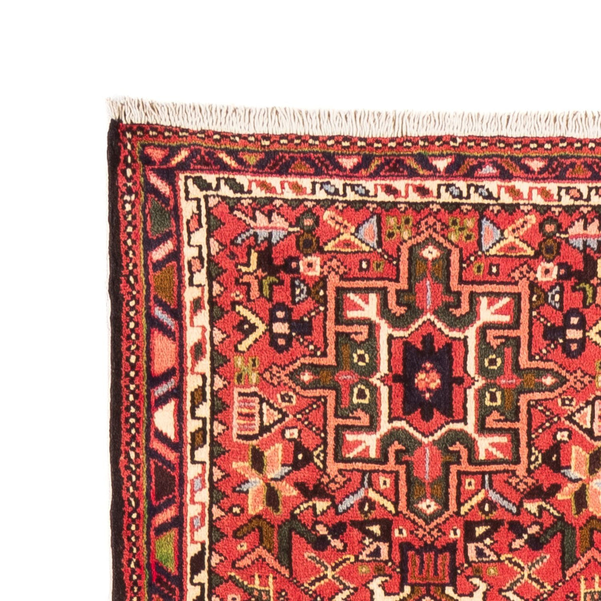 Tapis de couloir Tapis persan - Nomadic - 303 x 67 cm - rouge