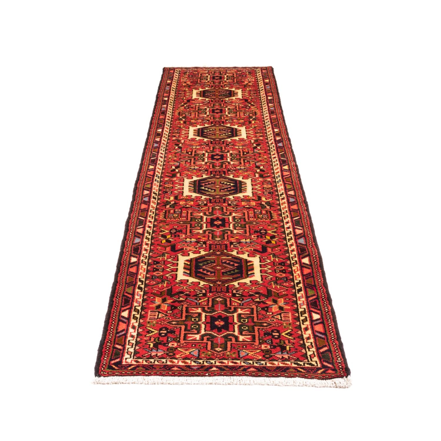Tapis de couloir Tapis persan - Nomadic - 303 x 67 cm - rouge