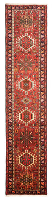 Tapis de couloir Tapis persan - Nomadic - 296 x 67 cm - rouge