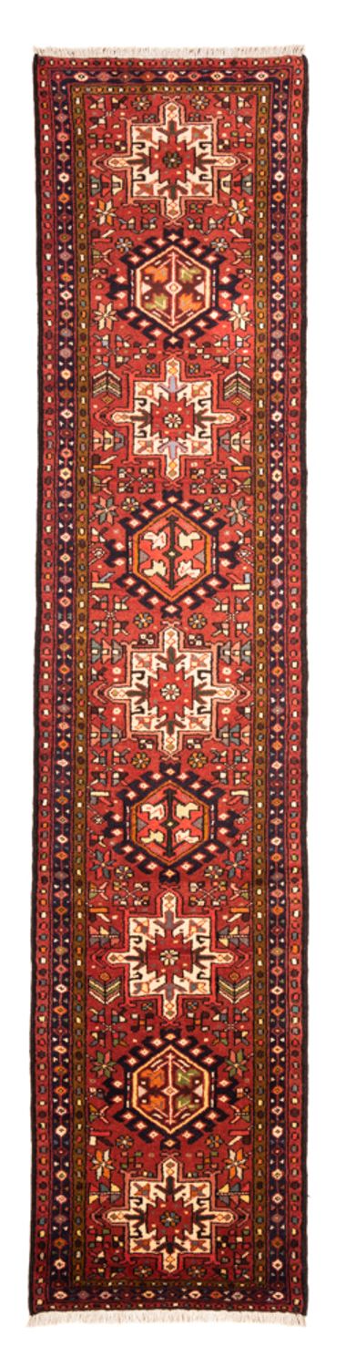 Tapis de couloir Tapis persan - Nomadic - 300 x 70 cm - rouge