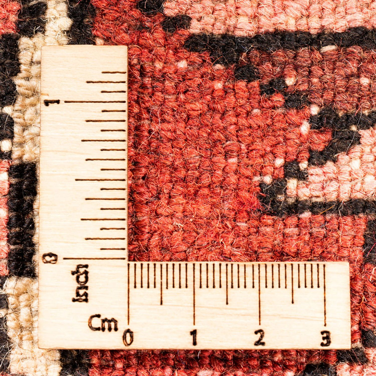 Tapis de couloir Tapis persan - Nomadic - 278 x 70 cm - rouge