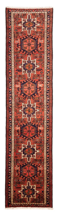 Tapis de couloir Tapis persan - Nomadic - 297 x 73 cm - rouge
