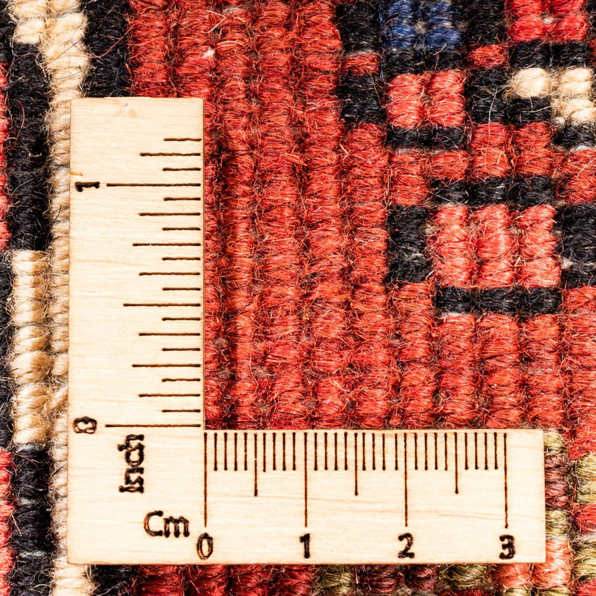 Tapis de couloir Tapis persan - Nomadic - 300 x 72 cm - rouge