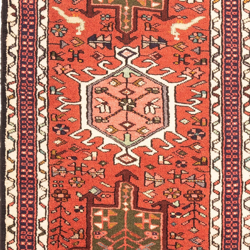 Tapis de couloir Tapis persan - Nomadic - 303 x 70 cm - rouge