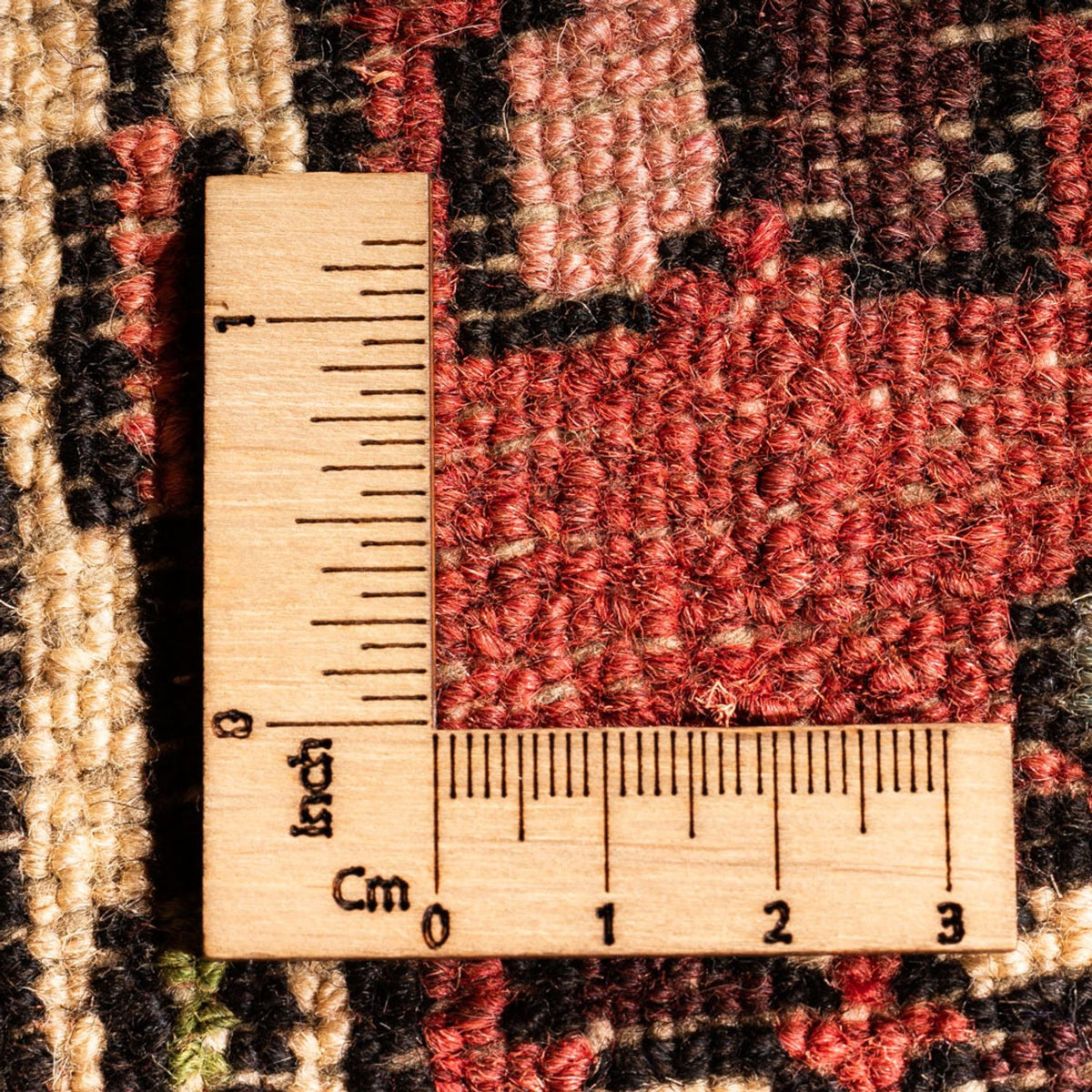 Tapis de couloir Tapis persan - Nomadic - 294 x 69 cm - rouge