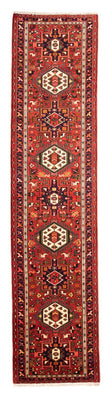 Tapis de couloir Tapis persan - Nomadic - 296 x 70 cm - rouge