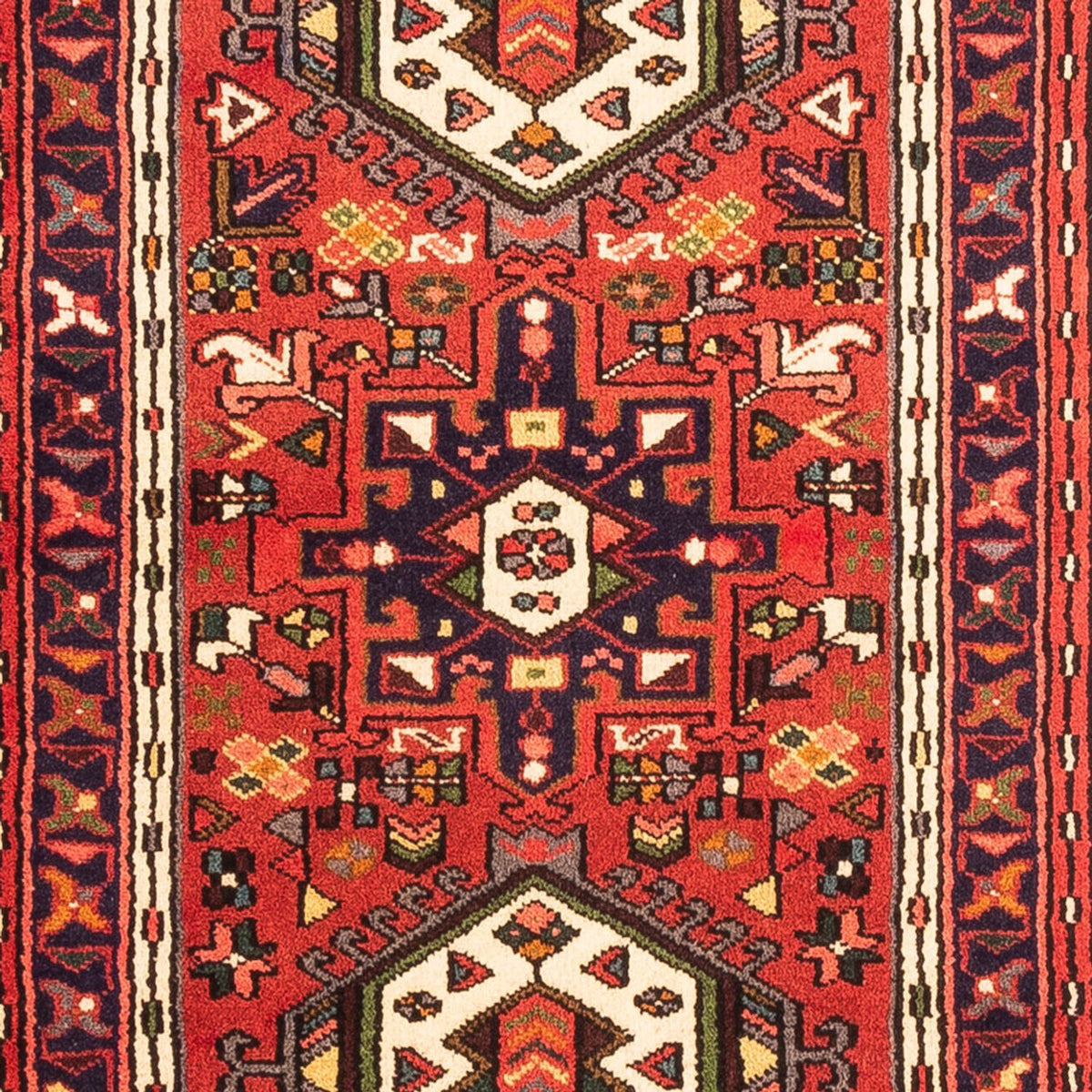 Tapis de couloir Tapis persan - Nomadic - 296 x 70 cm - rouge