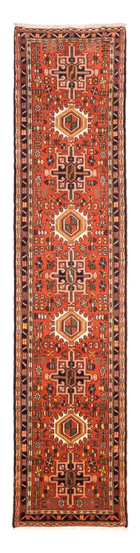 Tapis de couloir Tapis persan - Nomadic - 286 x 68 cm - rouge