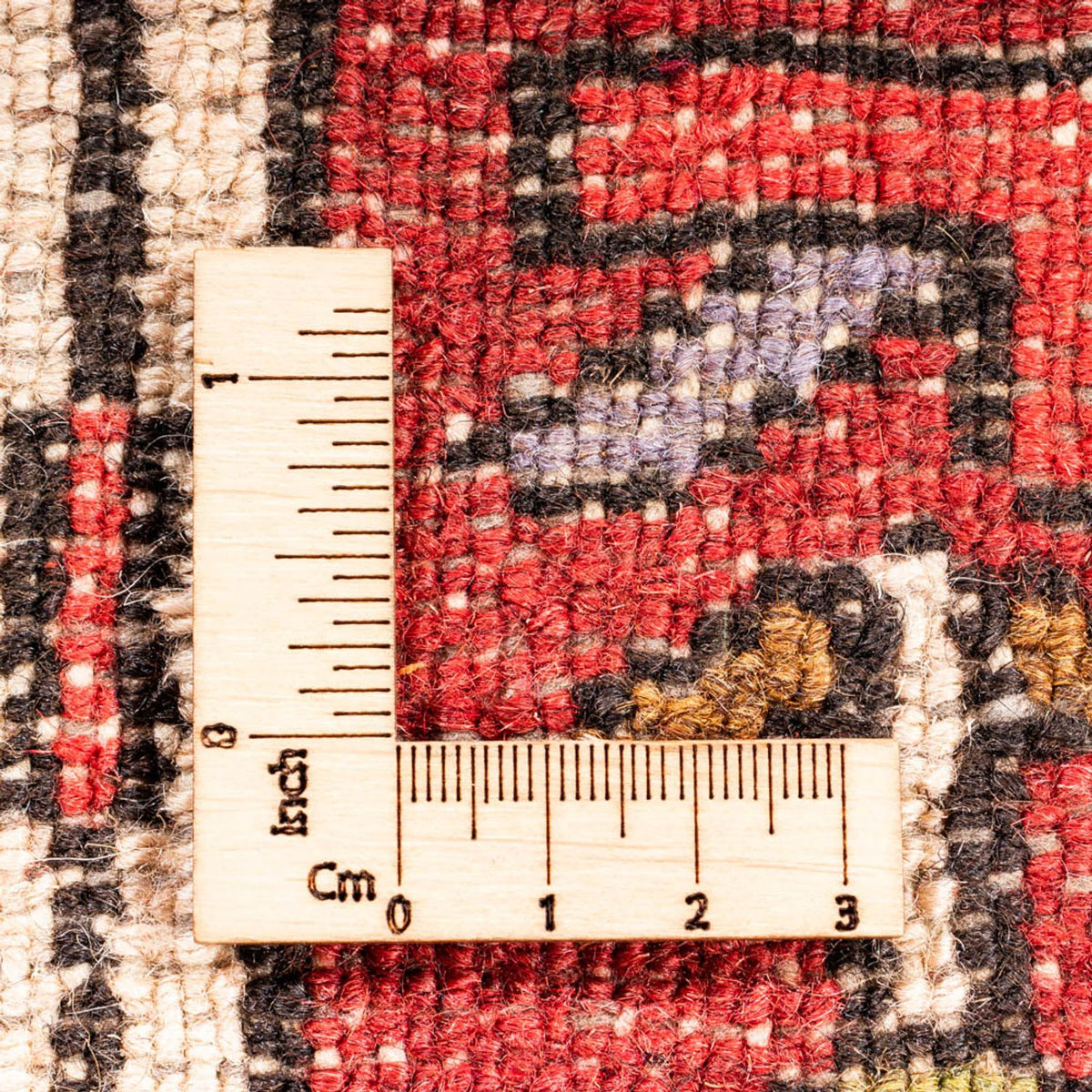 Tapis de couloir Tapis persan - Nomadic - 278 x 67 cm - rouge