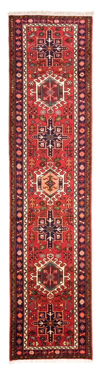 Tapis de couloir Tapis persan - Nomadic - 280 x 70 cm - rouge