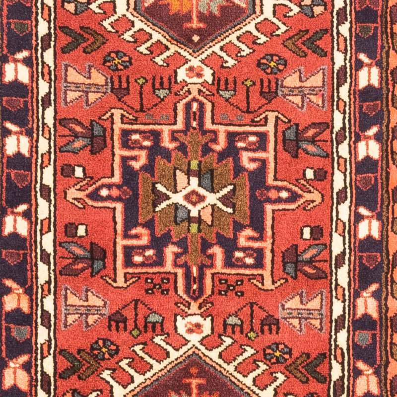Tapis de couloir Tapis persan - Nomadic - 296 x 65 cm - rouge