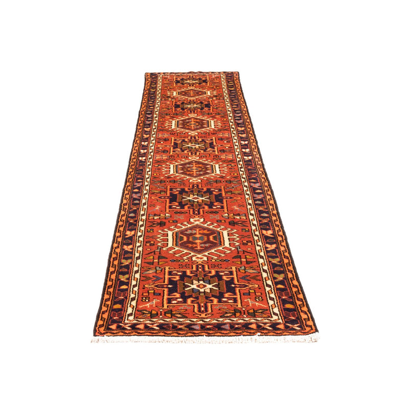 Tapis de couloir Tapis persan - Nomadic - 296 x 65 cm - rouge
