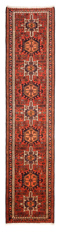 Tapis de couloir Tapis persan - Nomadic - 292 x 71 cm - rouge