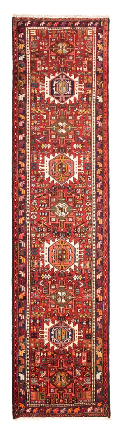 Tapis de couloir Tapis persan - Nomadic - 275 x 74 cm - rouge