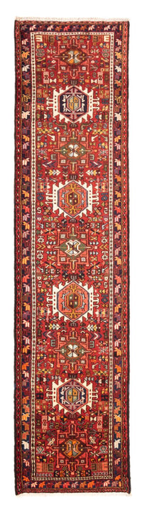 Tapis de couloir Tapis persan - Nomadic - 275 x 74 cm - rouge