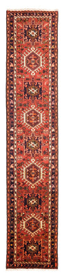 Tapis de couloir Tapis persan - Nomadic - 300 x 73 cm - rouge