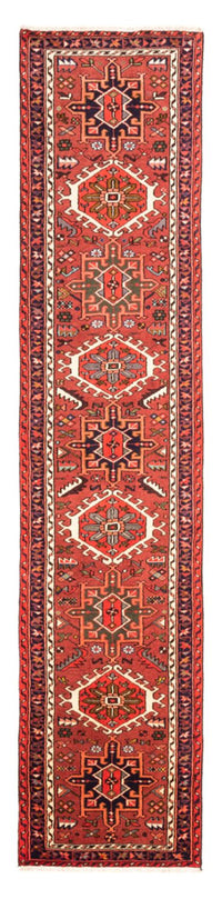 Tapis de couloir Tapis persan - Nomadic - 288 x 66 cm - rouge
