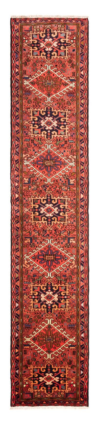 Tapis de couloir Tapis persan - Nomadic - 285 x 66 cm - rouge