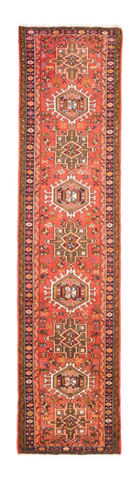 Tapis de couloir Tapis persan - Nomadic - 292 x 66 cm - rouge