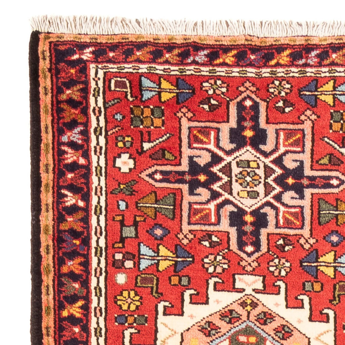 Tapis de couloir Tapis persan - Nomadic - 299 x 75 cm - rouge