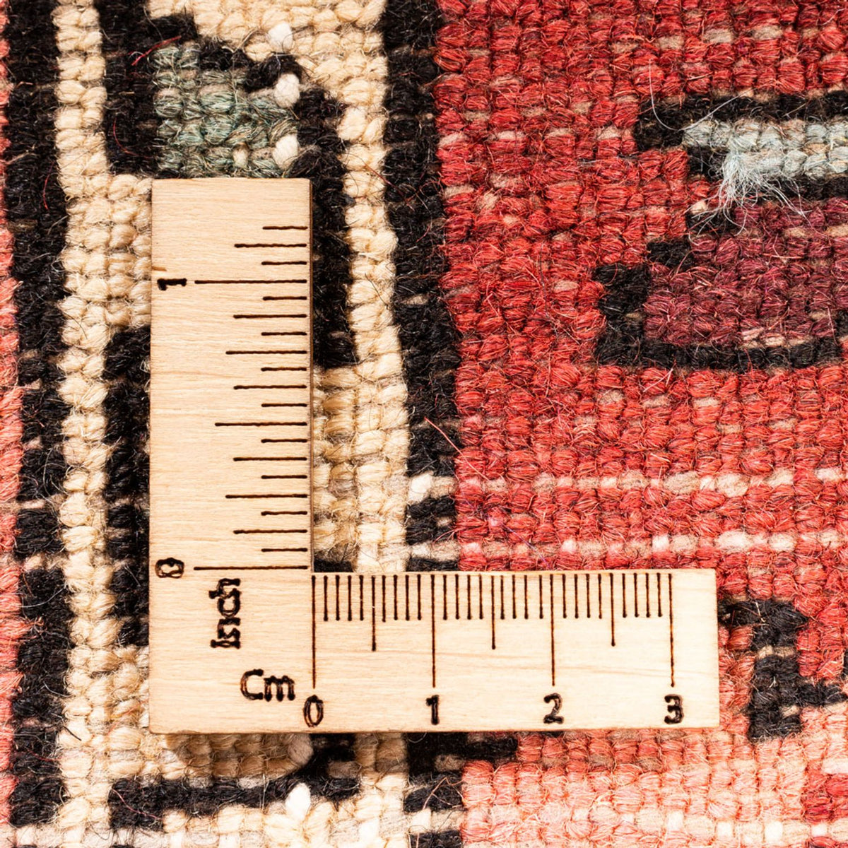 Tapis de couloir Tapis persan - Nomadic - 278 x 66 cm - rouge