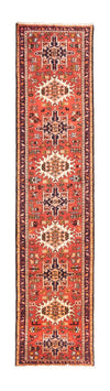 Qaraja Tapis 70x305cm - Tapis persan - Tapis de couloir / Rouge / 70 x 305 cm Tapis de couloir