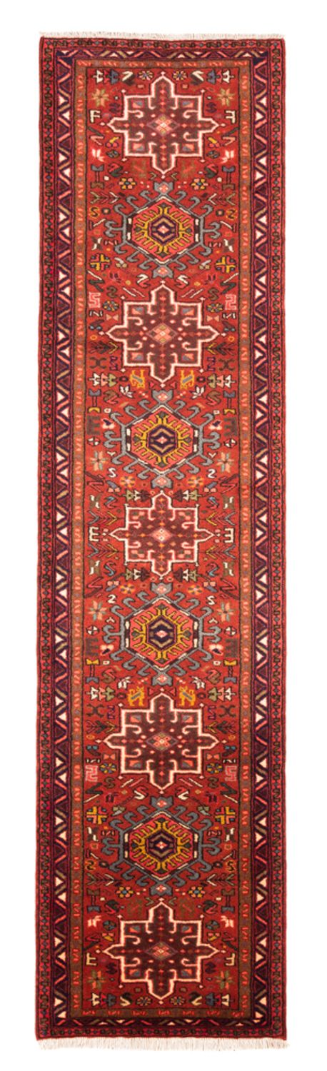 Tapis de couloir Tapis persan - Nomadic - 290 x 73 cm - rouge