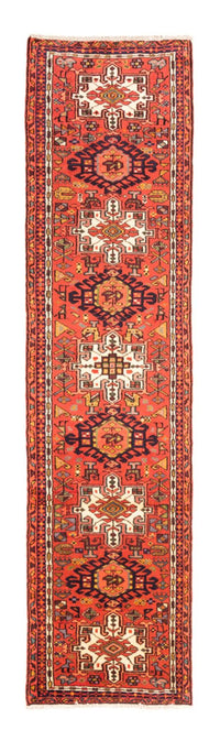 Tapis de couloir Tapis persan - Nomadic - 274 x 68 cm - rouge