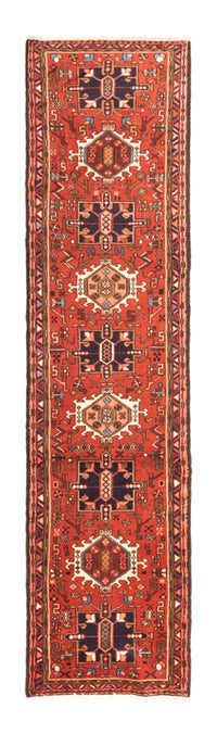 Tapis de couloir Tapis persan - Nomadic - 278 x 68 cm - rouge