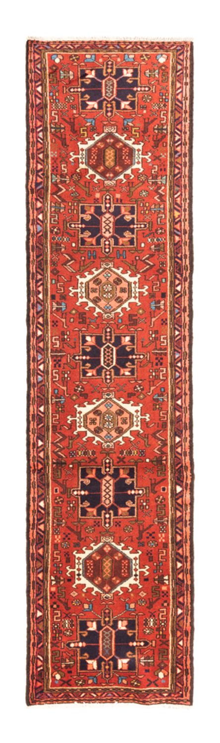 Tapis de couloir Tapis persan - Nomadic - 278 x 68 cm - rouge