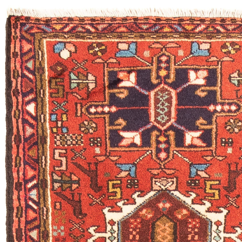 Tapis de couloir Tapis persan - Nomadic - 278 x 68 cm - rouge